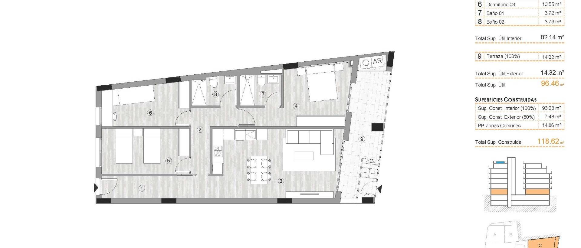 Obra Nueva - Apartmento - Torrevieja - Centro