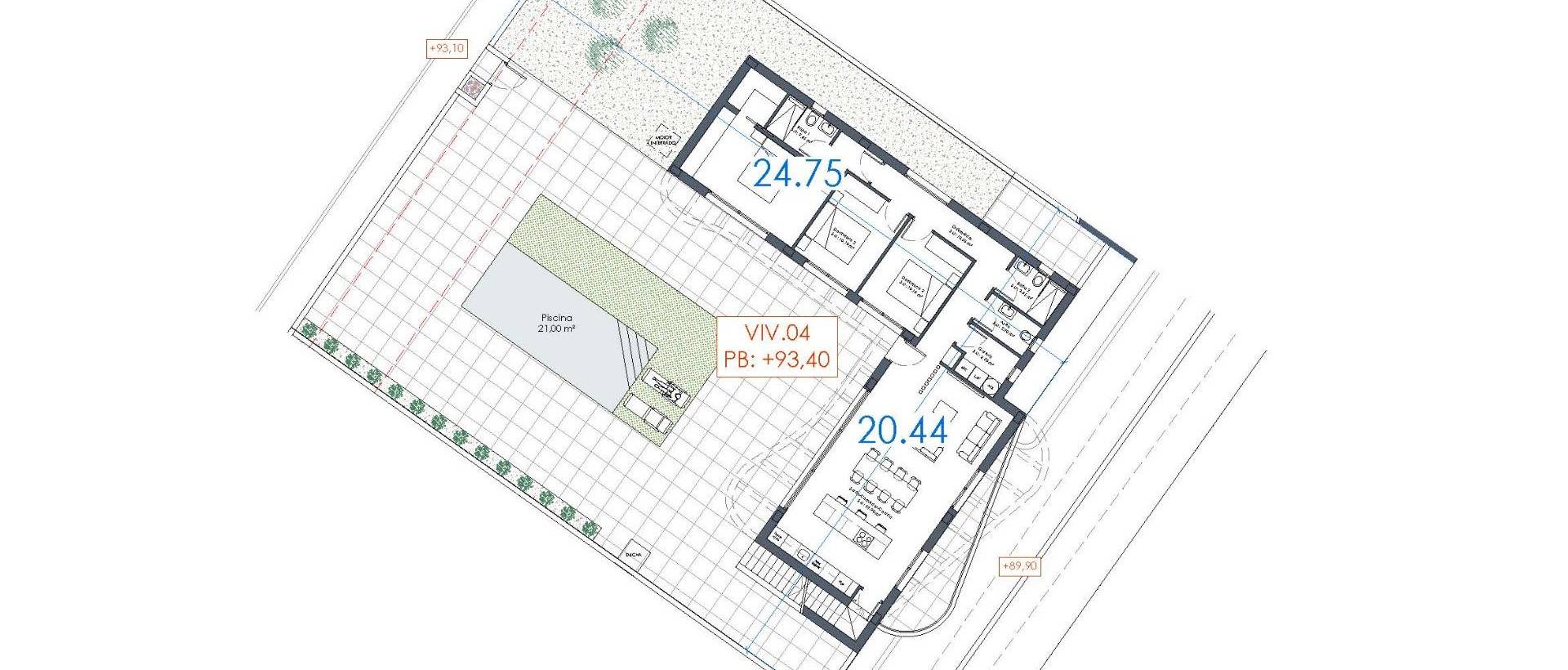 Obra Nueva - Villa / Chalet - Algorfa - La Florida