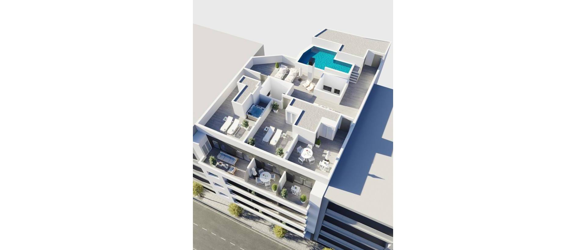 Obra Nueva - Apartmento - Torrevieja - Centro