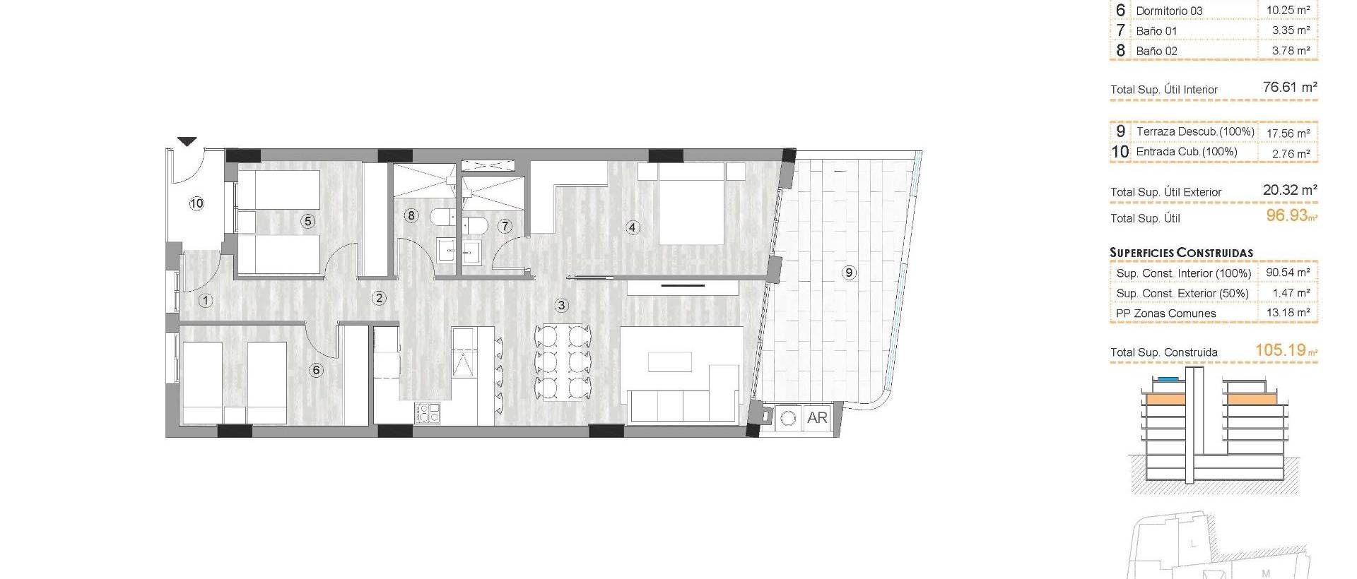 Obra Nueva - Apartmento - Torrevieja - Centro