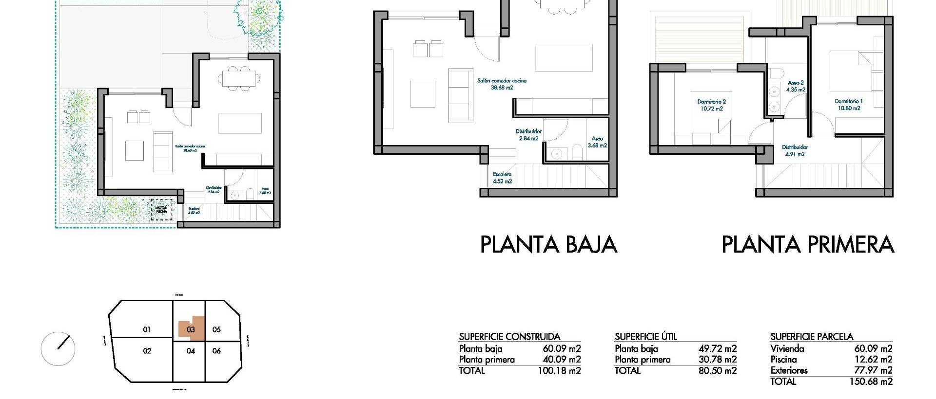 New - Townhouse - Torre Pacheco - El Alba