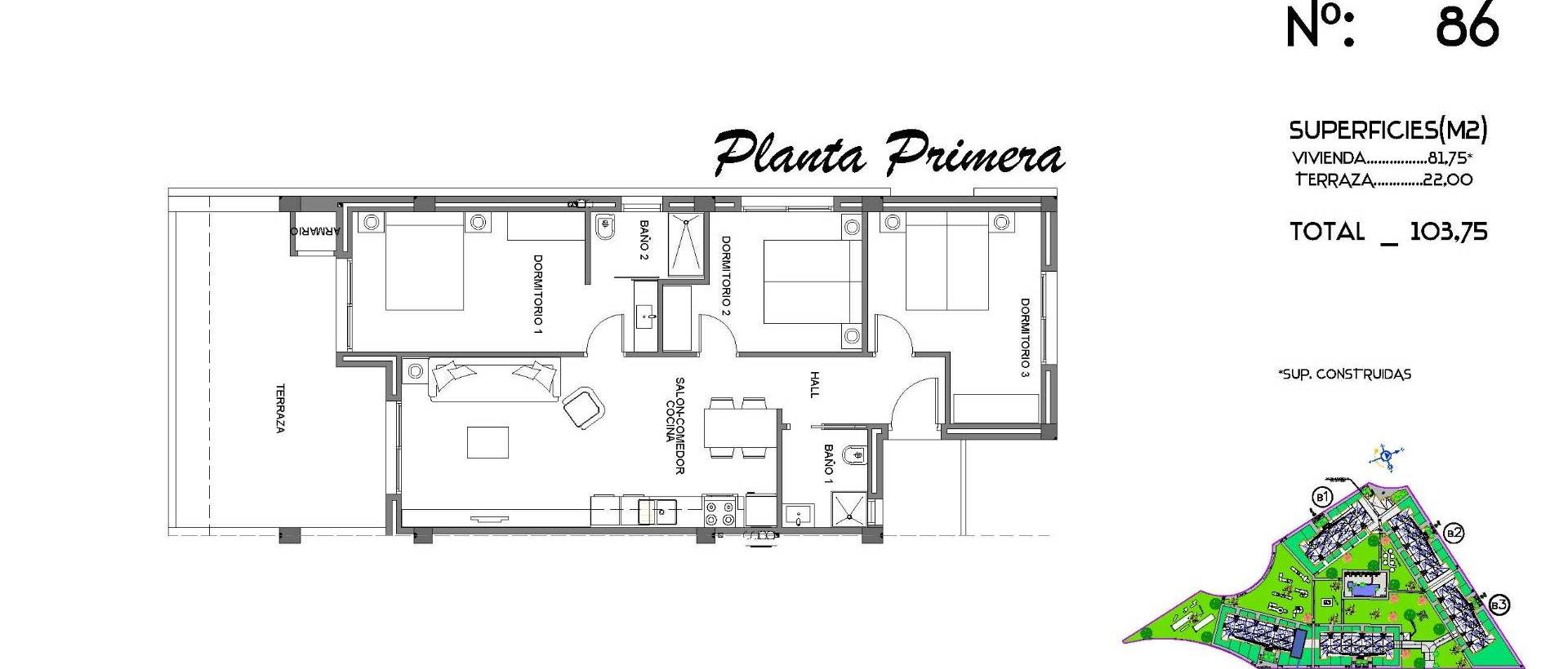 New - Apartment - Guardamar del Segura - El Raso