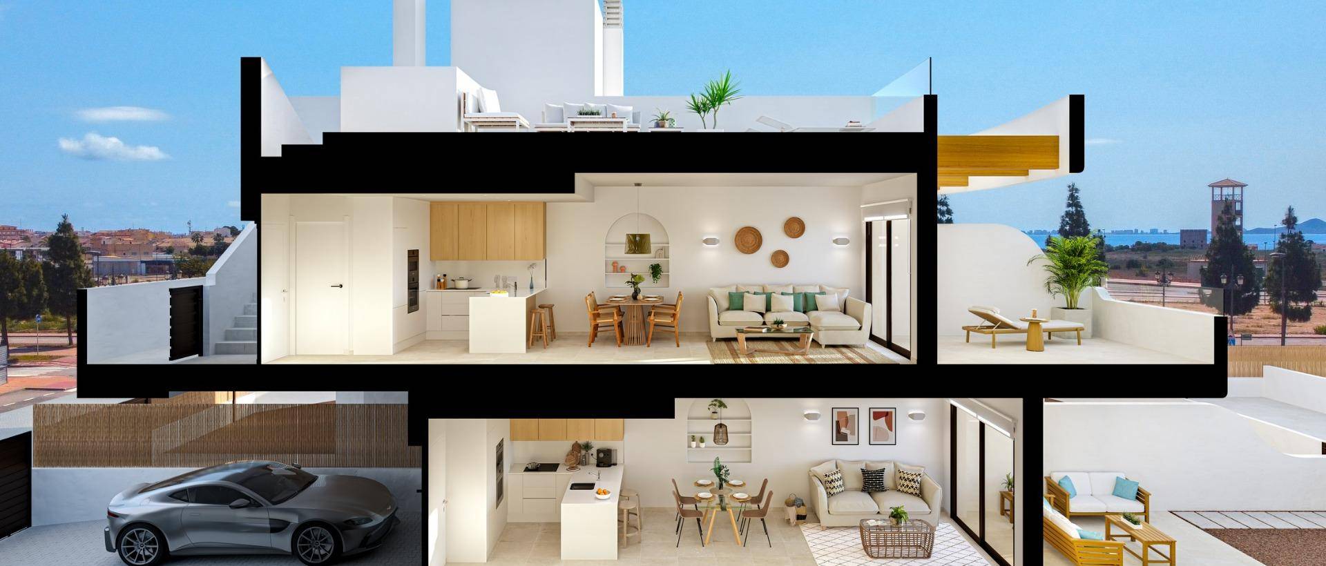 New - Apartment - Los Alcázares - Serena Golf