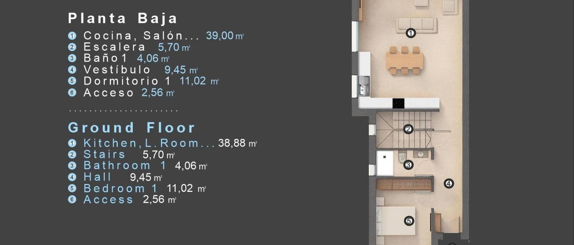 Obra Nueva - Villa / Chalet - Orihuela Costa - Las Filipinas