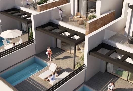 New - Villa - Torrevieja - Aguas Nuevas