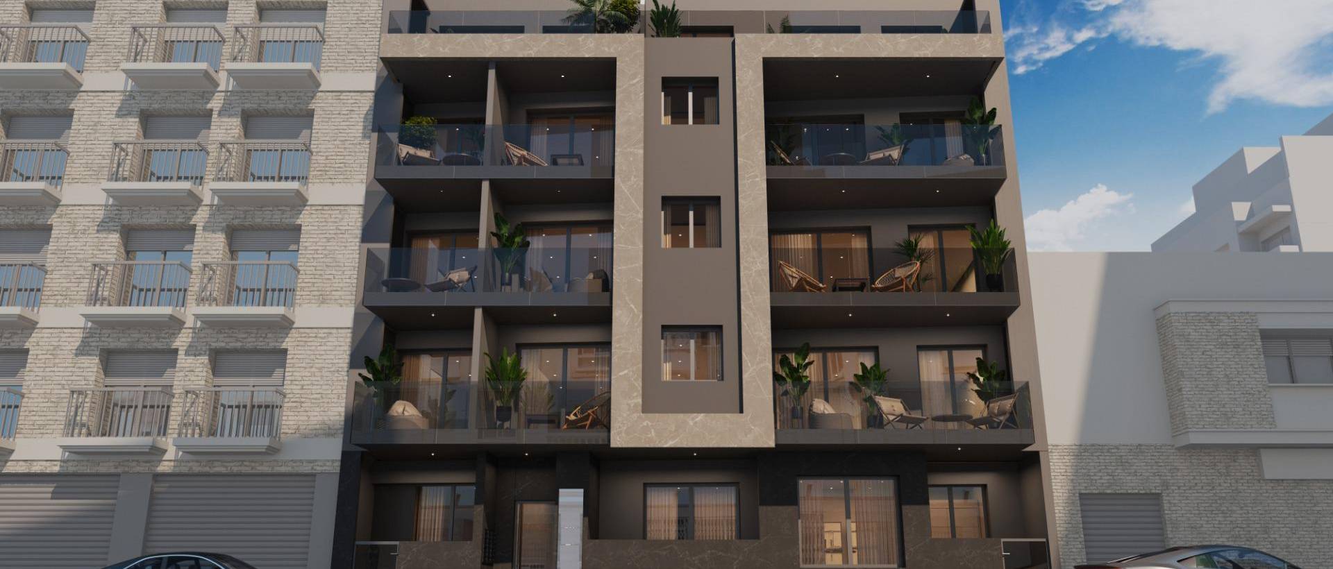 Obra Nueva - Apartmento - Torrevieja - Centro