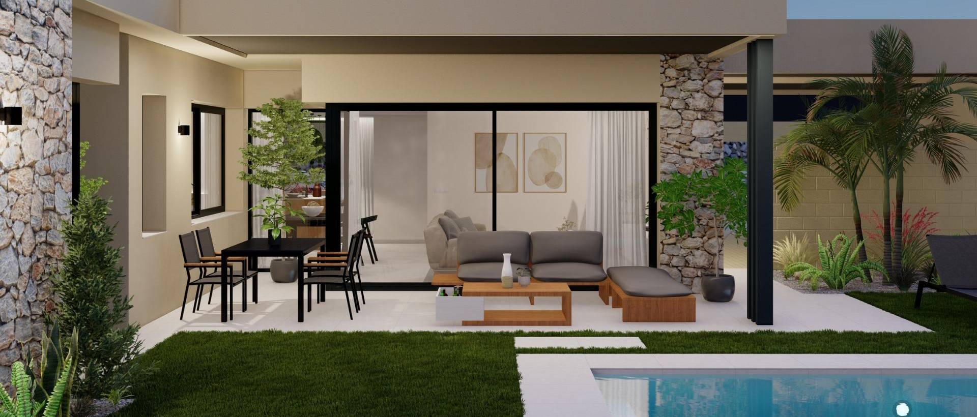 Obra Nueva - Villa / Chalet - BAÑOS Y MENDIGO - Altaona Golf