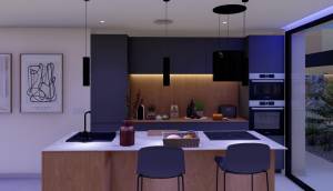 Obra Nueva - Villa / Chalet - BAÑOS Y MENDIGO - Altaona Golf