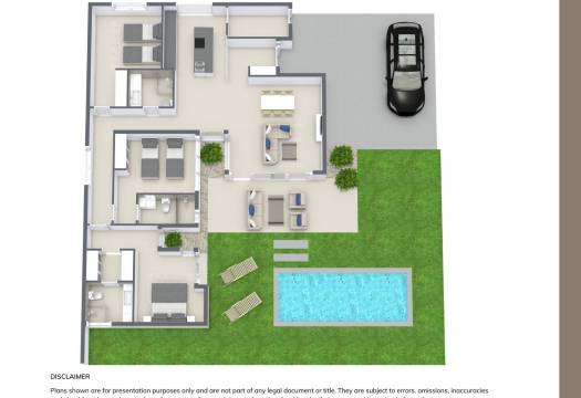 Obra Nueva - Villa / Chalet - BAÑOS Y MENDIGO - Altaona Golf