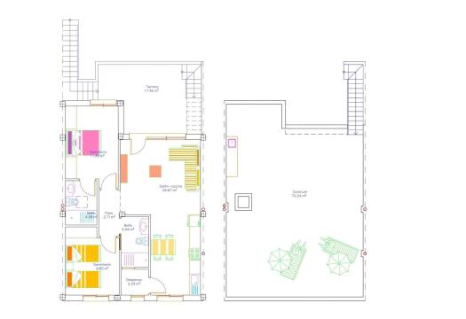 Obra Nueva - Adosado - San Javier - pueblo