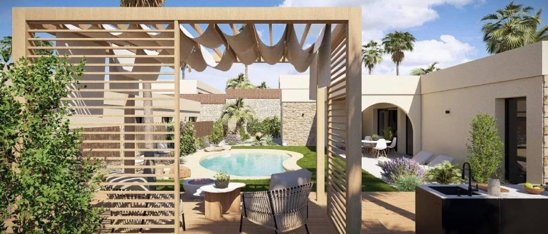 Obra Nueva - Villa / Chalet - BAÑOS Y MENDIGO - Altaona Golf