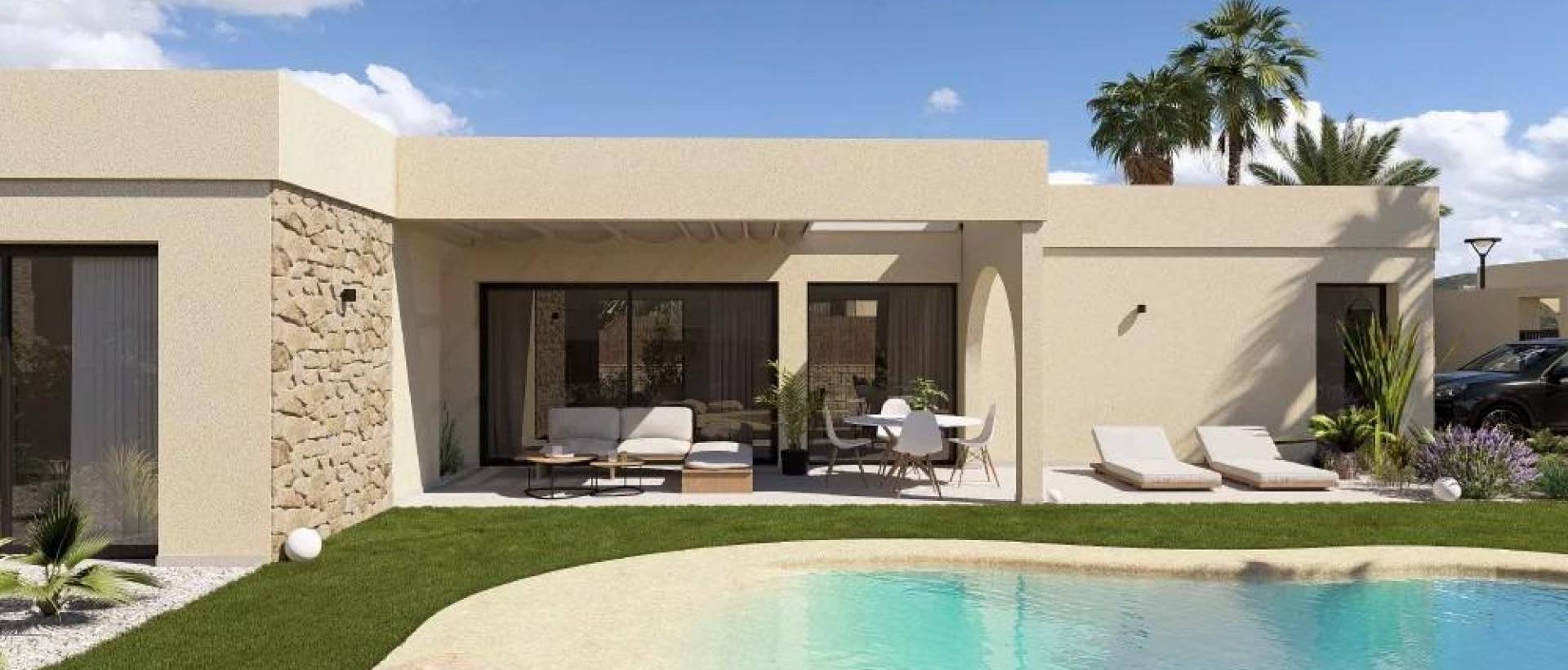 Obra Nueva - Villa / Chalet - BAÑOS Y MENDIGO - Altaona Golf