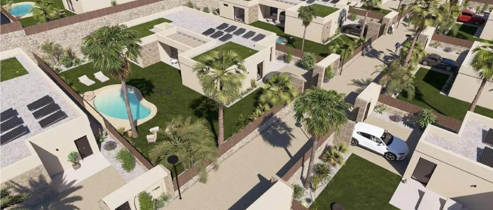 Obra Nueva - Villa / Chalet - BAÑOS Y MENDIGO - Altaona Golf