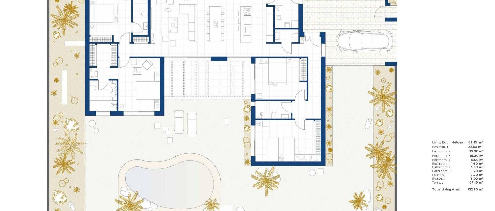 Obra Nueva - Villa / Chalet - BAÑOS Y MENDIGO - Altaona Golf