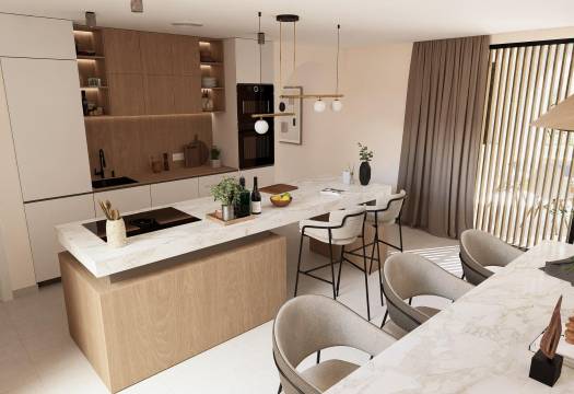 Obra Nueva - Villa / Chalet - BAÑOS Y MENDIGO - Altaona Golf