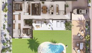 Obra Nueva - Villa / Chalet - BAÑOS Y MENDIGO - Altaona Golf