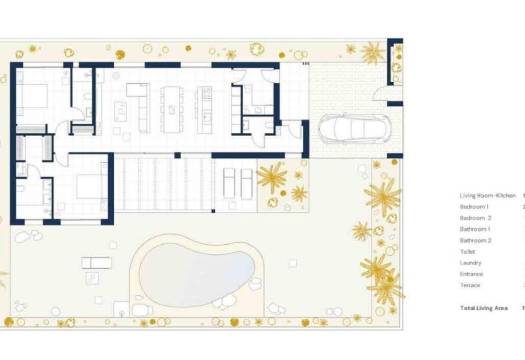 Obra Nueva - Villa / Chalet - BAÑOS Y MENDIGO - Altaona Golf