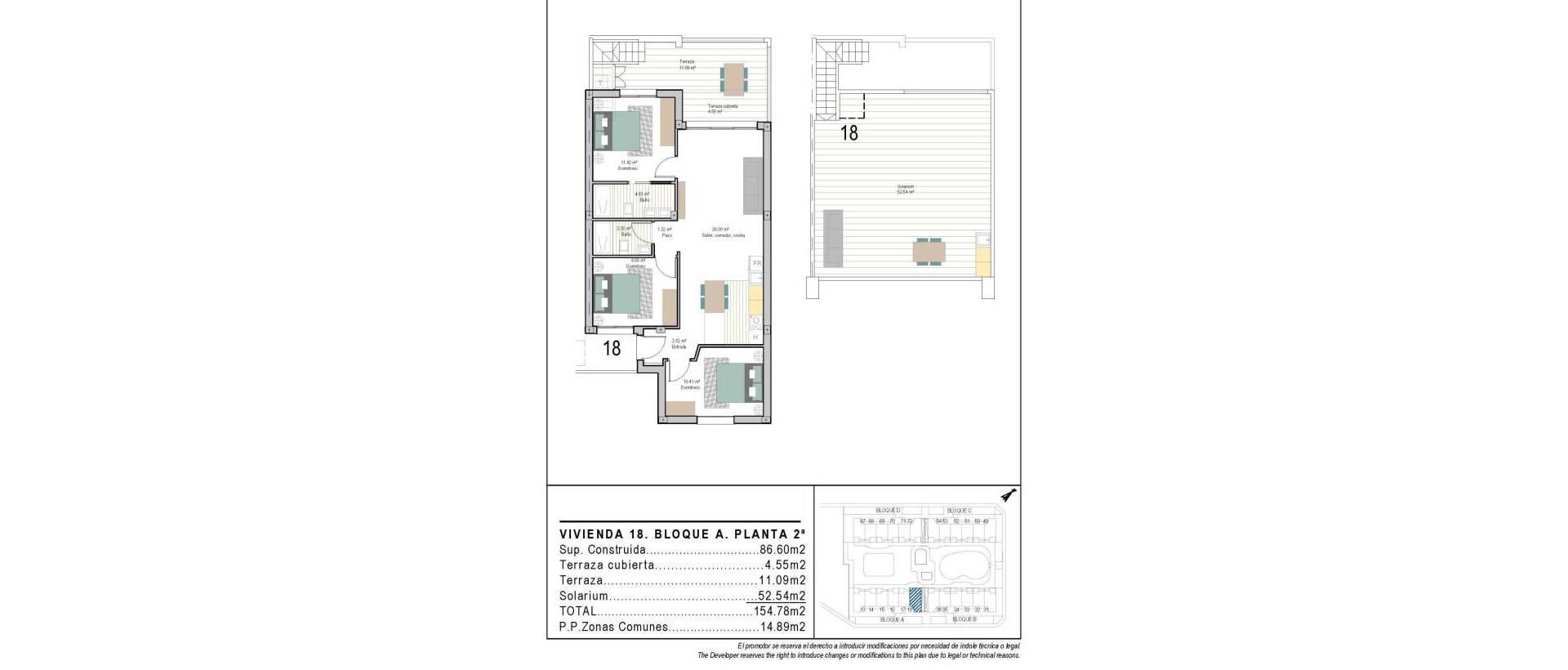 New - Apartment - Torre Pacheco - San Cayetano
