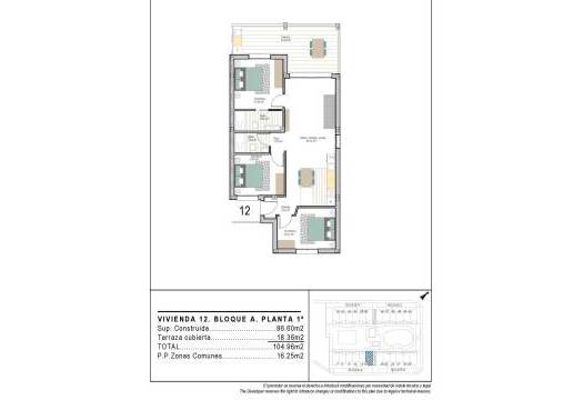 New - Apartment - Torre Pacheco - San Cayetano