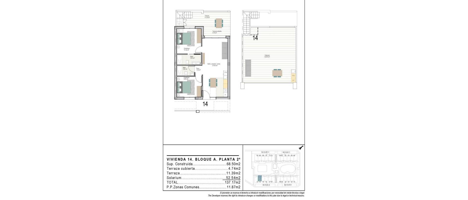 New - Apartment - Torre Pacheco - San Cayetano