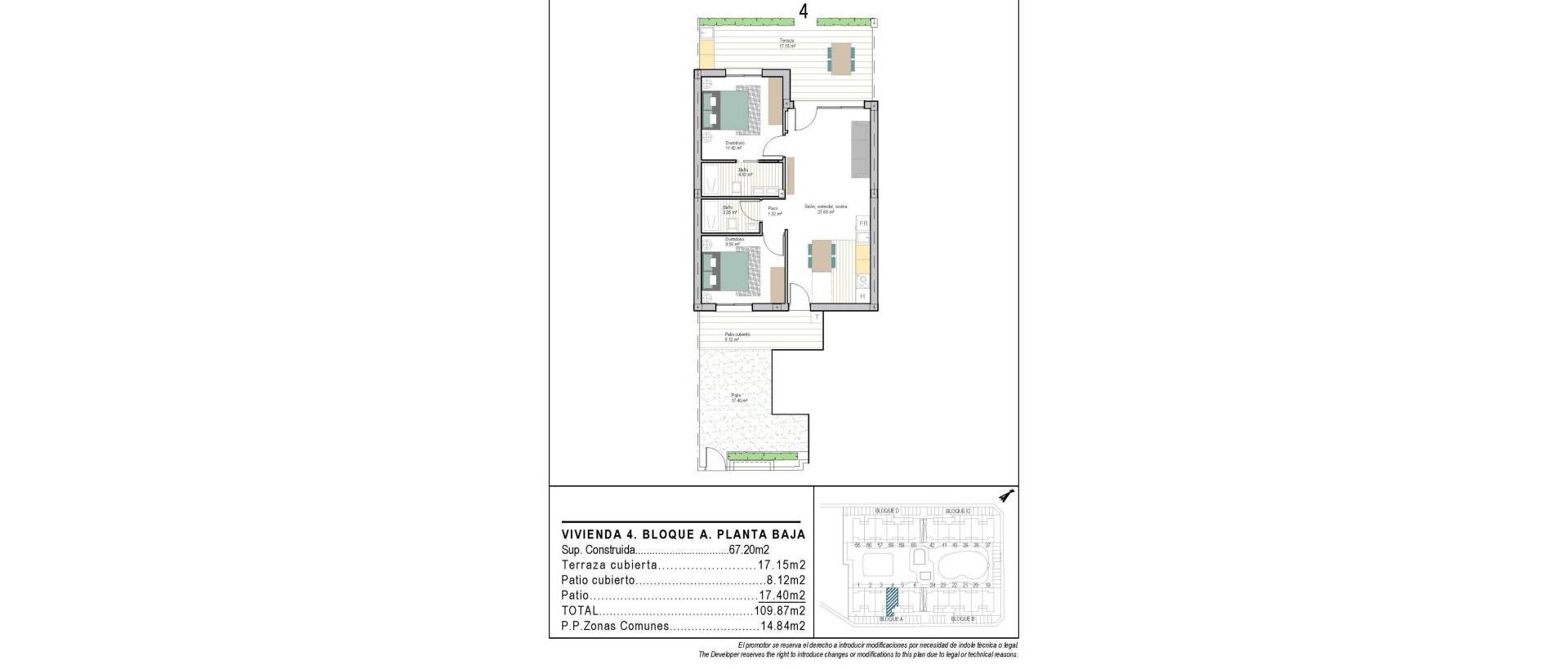 New - Apartment - Torre Pacheco - San Cayetano