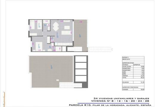 Obra Nueva - Adosado - Pilar de la Horadada - pueblo