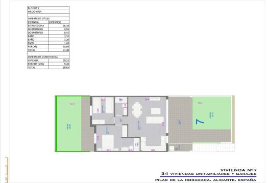 Obra Nueva - Adosado - Pilar de la Horadada - pueblo
