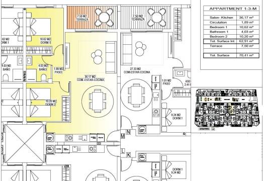Obra Nueva - Apartmento - San Miguel de Salinas - Pueblo