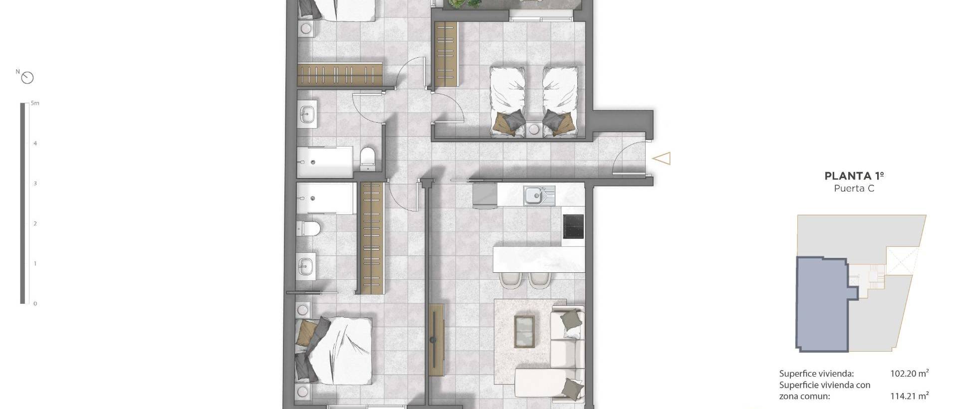 Obra Nueva - Apartmento - Guardamar del Segura - Pueblo