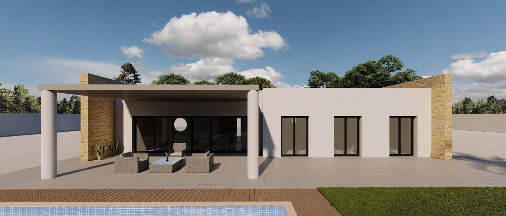 Obra Nueva - Villa / Chalet - Pinoso - Campo