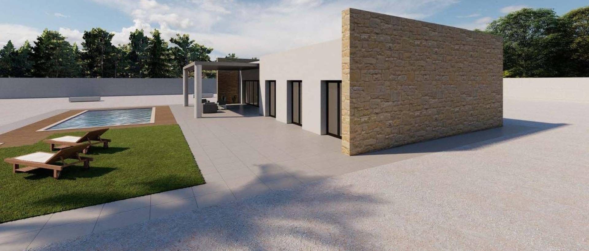 Obra Nueva - Villa / Chalet - Pinoso - Campo