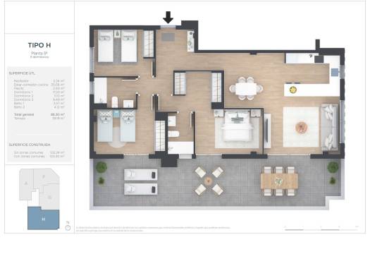 Obra Nueva - Apartmento - Alicante - Benalua