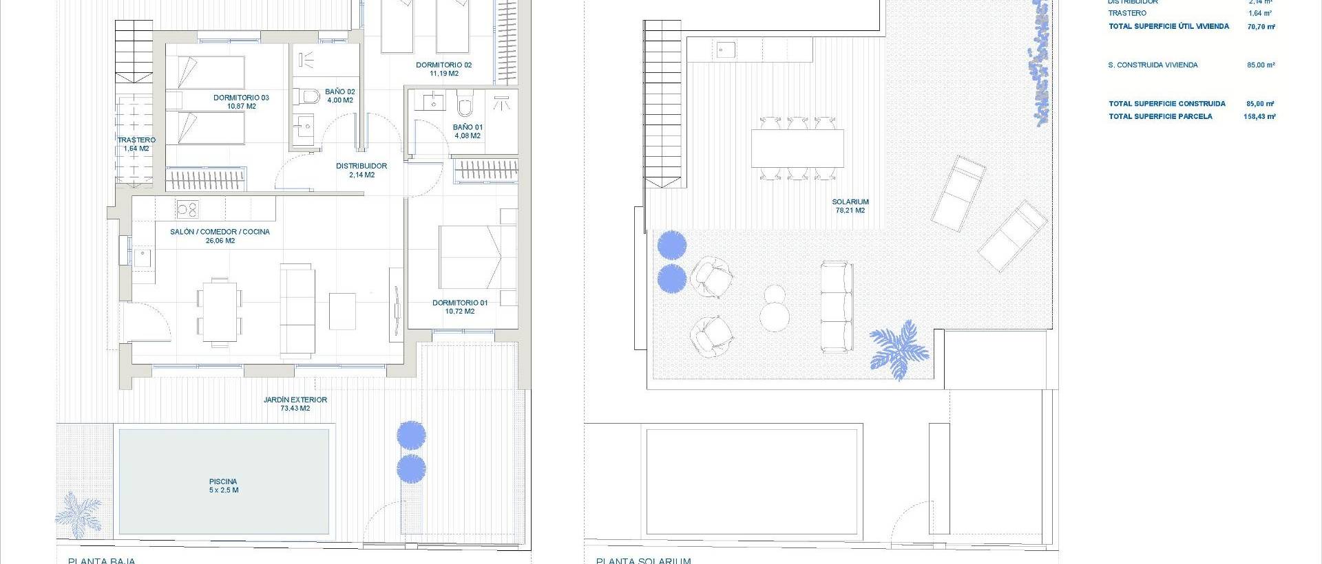 Obra Nueva - Villa / Chalet - Torre Pacheco - Roldán