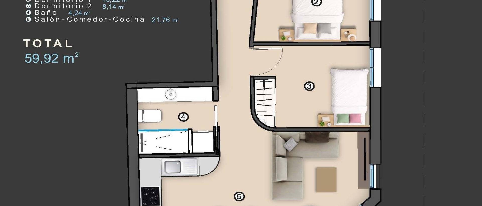 Obra Nueva - Apartmento - Torrevieja - Centro