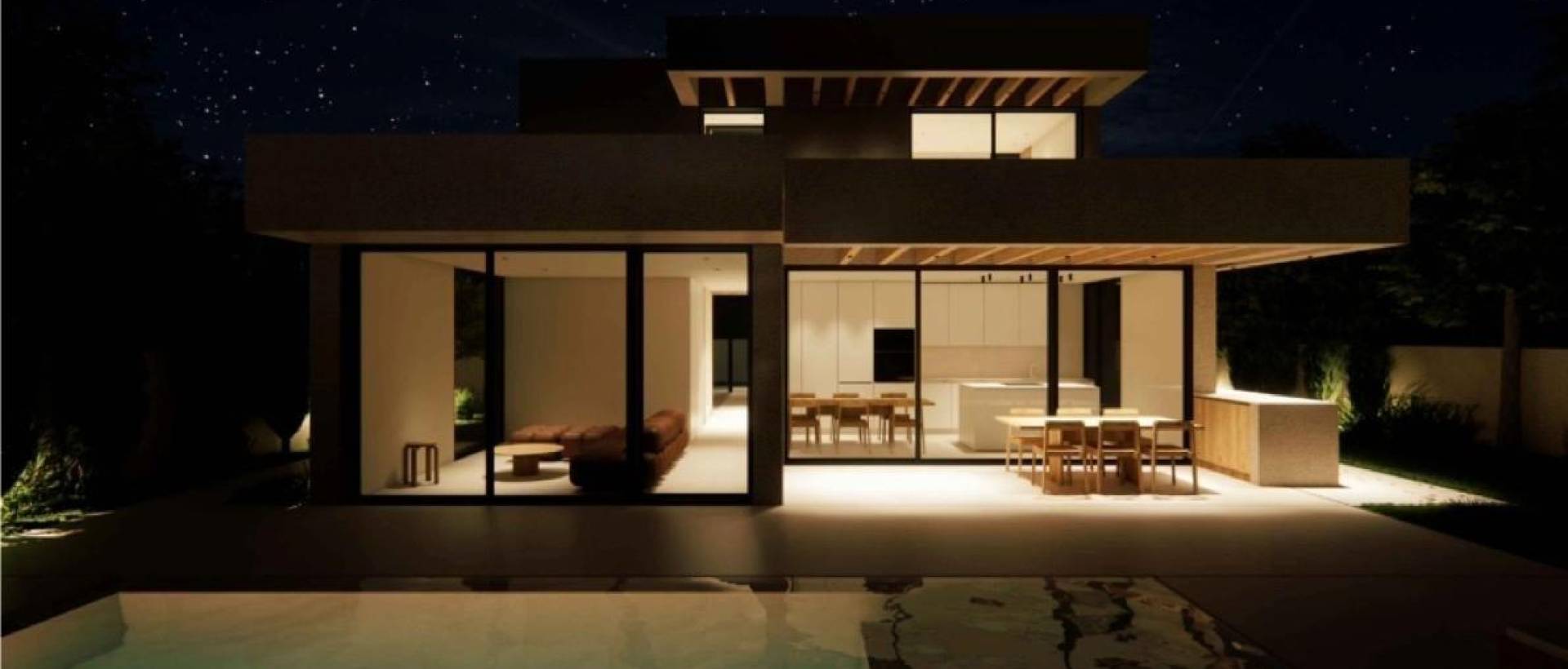 Obra Nueva - Villa / Chalet - Polop - La Alberca