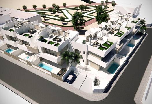 New - Townhouse - Pilar de la Horadada - pueblo