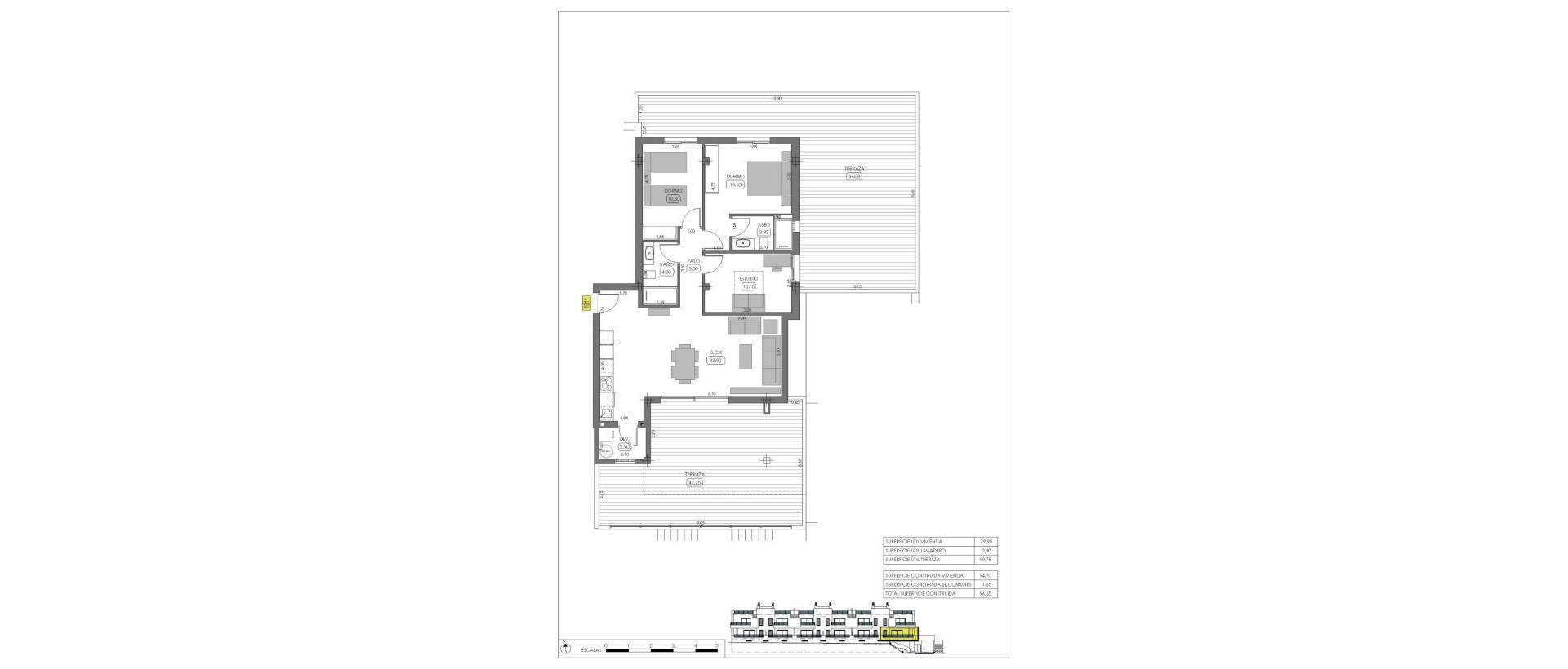 New - Townhouse - Algorfa - La Finca Golf Resort