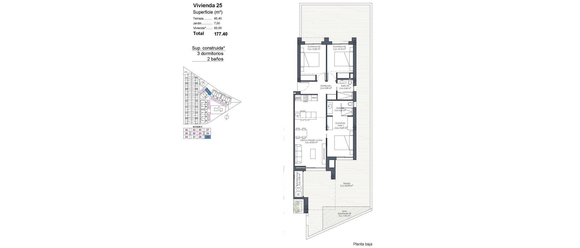 New - Apartment - Los Alcázares - Serena Golf