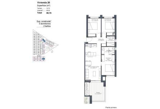 New - Apartment - Los Alcázares - Serena Golf