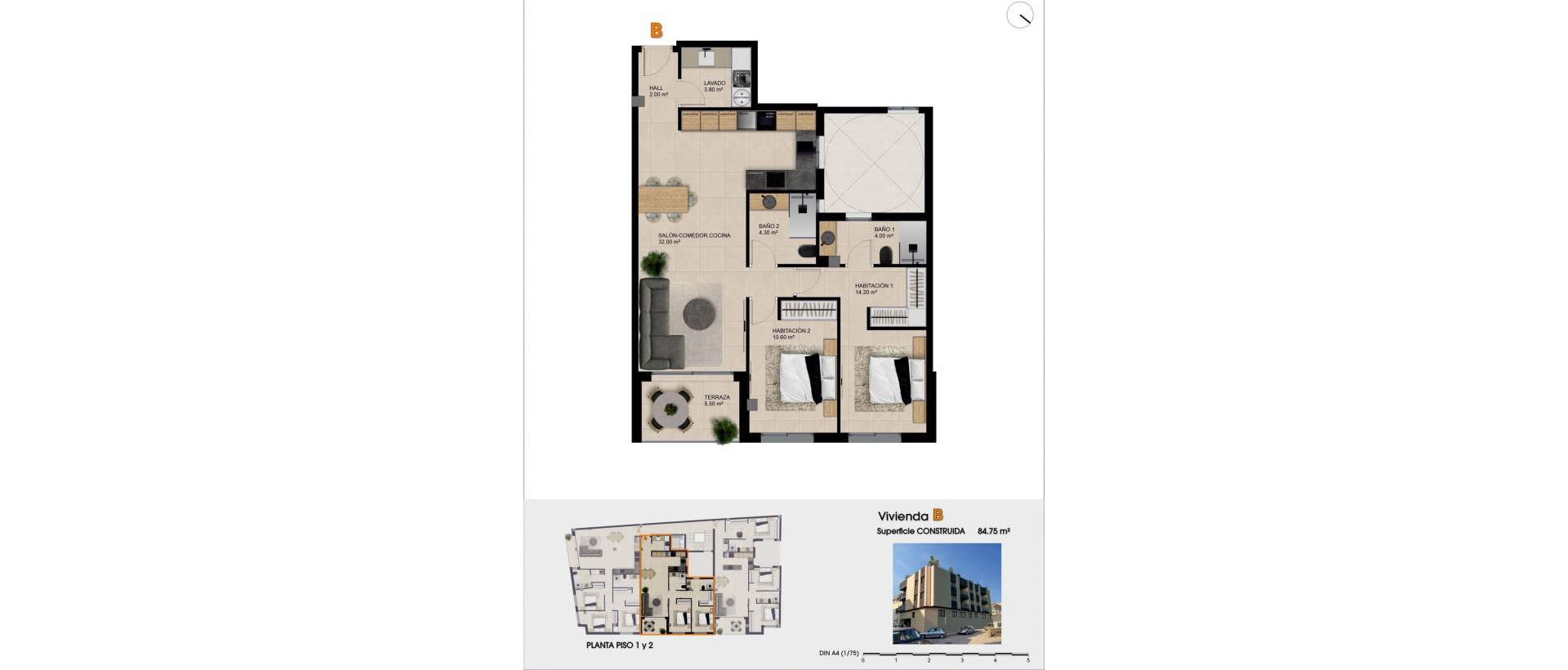 New - Apartment - Catral - pueblo