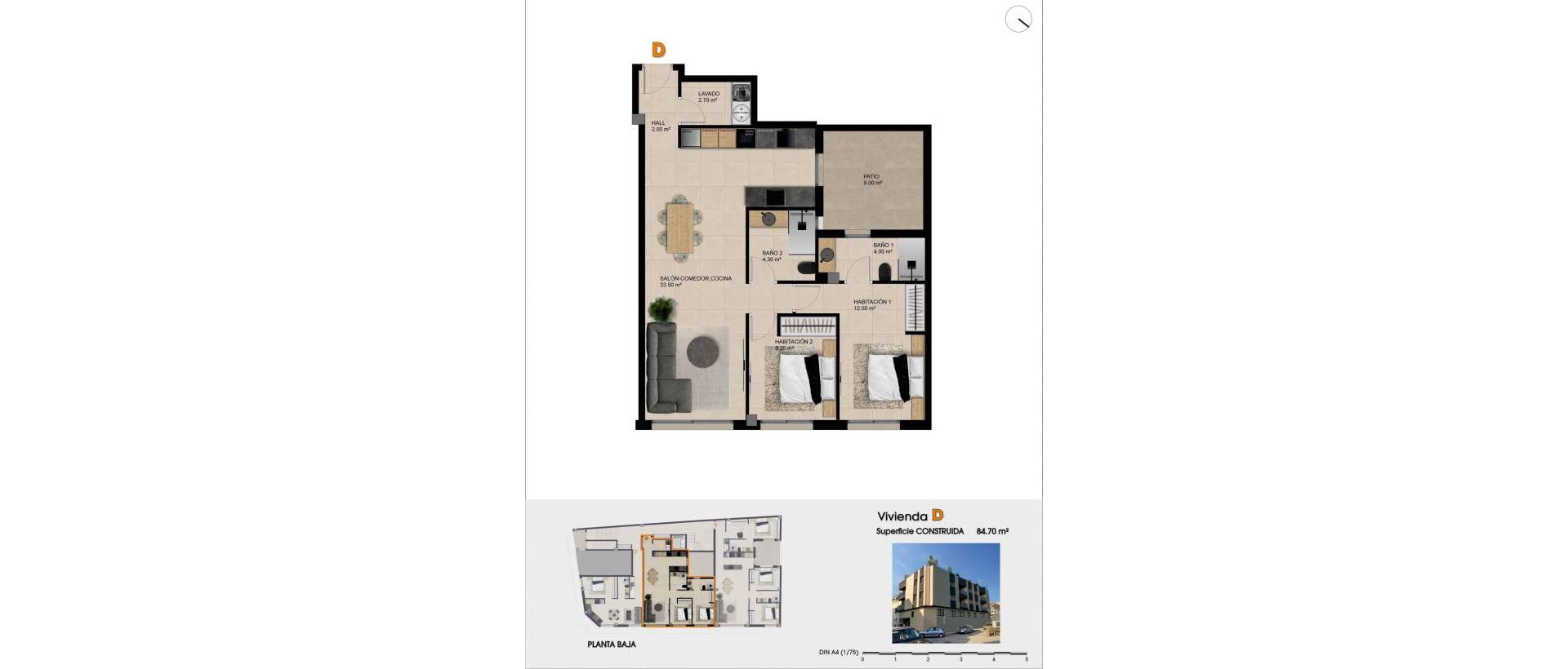 New - Apartment - Catral - pueblo