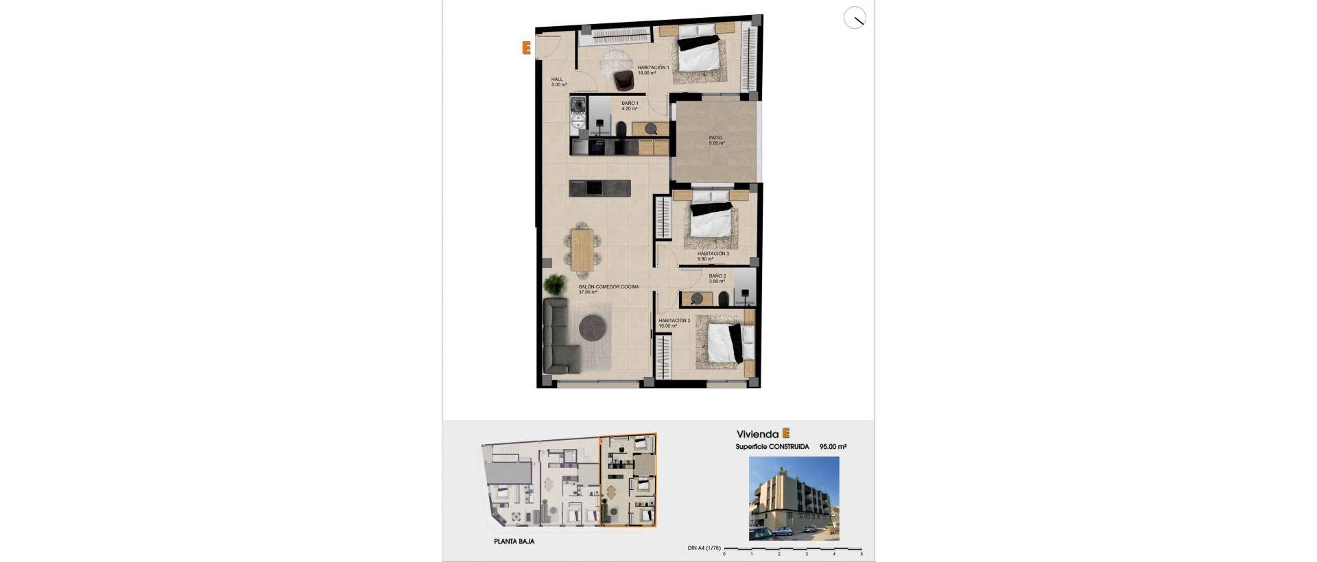 New - Apartment - Catral - pueblo