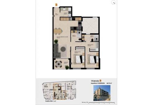 New - Apartment - Catral - pueblo