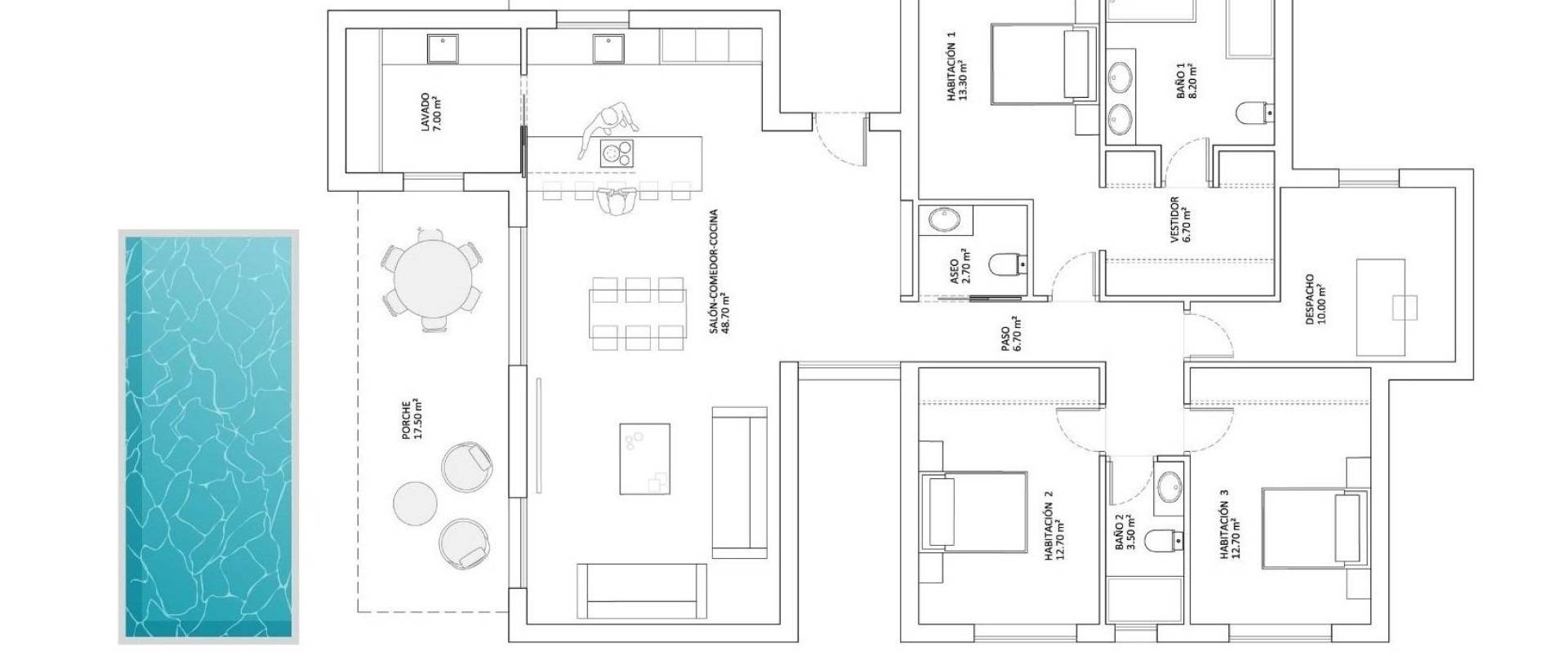 New - Villa - Monforte del Cid - La Capitana
