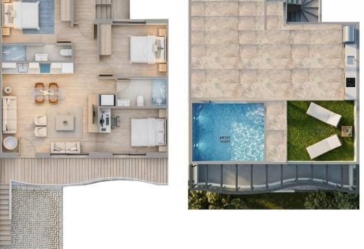 Obra Nueva - Adosado - Pilar de la Horadada - parques de Andromeda