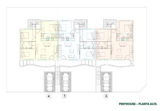 Obra Nueva - Adosado - Pilar de la Horadada - parques de Andromeda