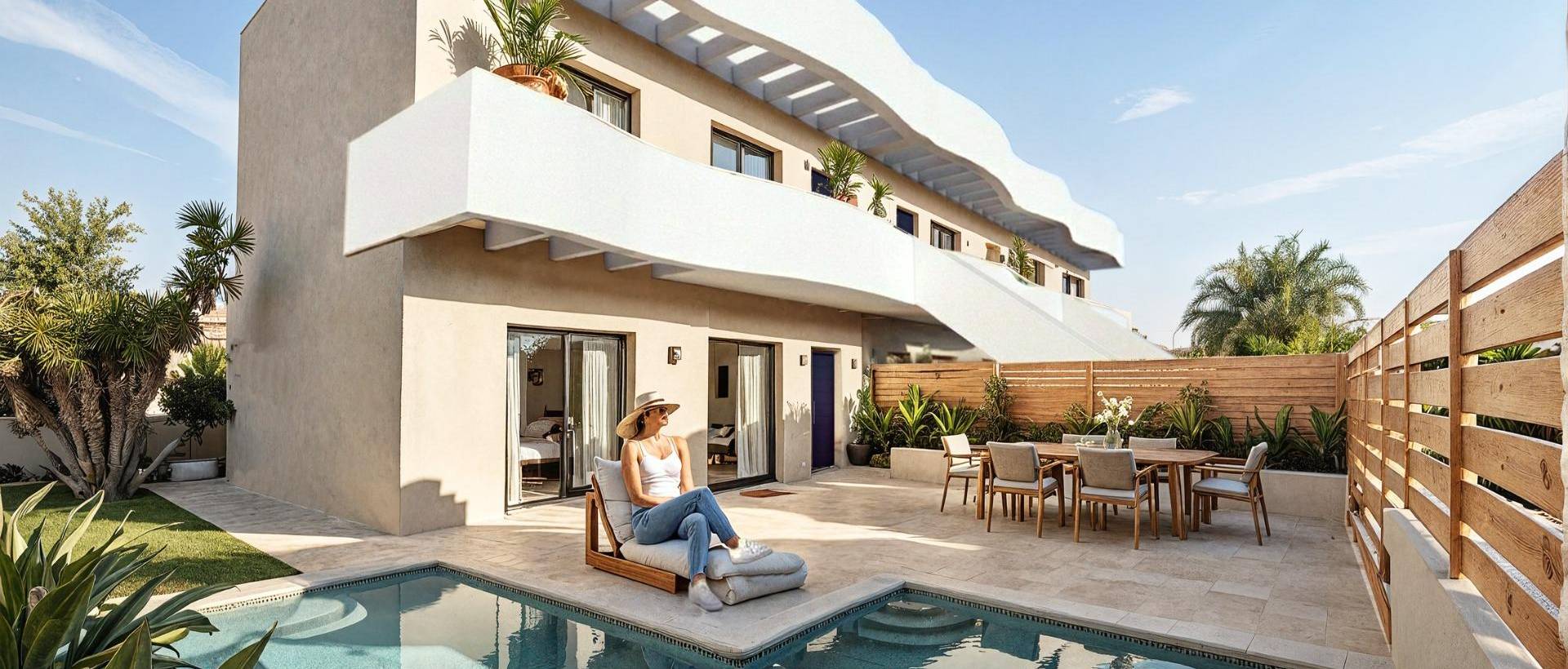 Obra Nueva - Adosado - Pilar de la Horadada - parques de Andromeda