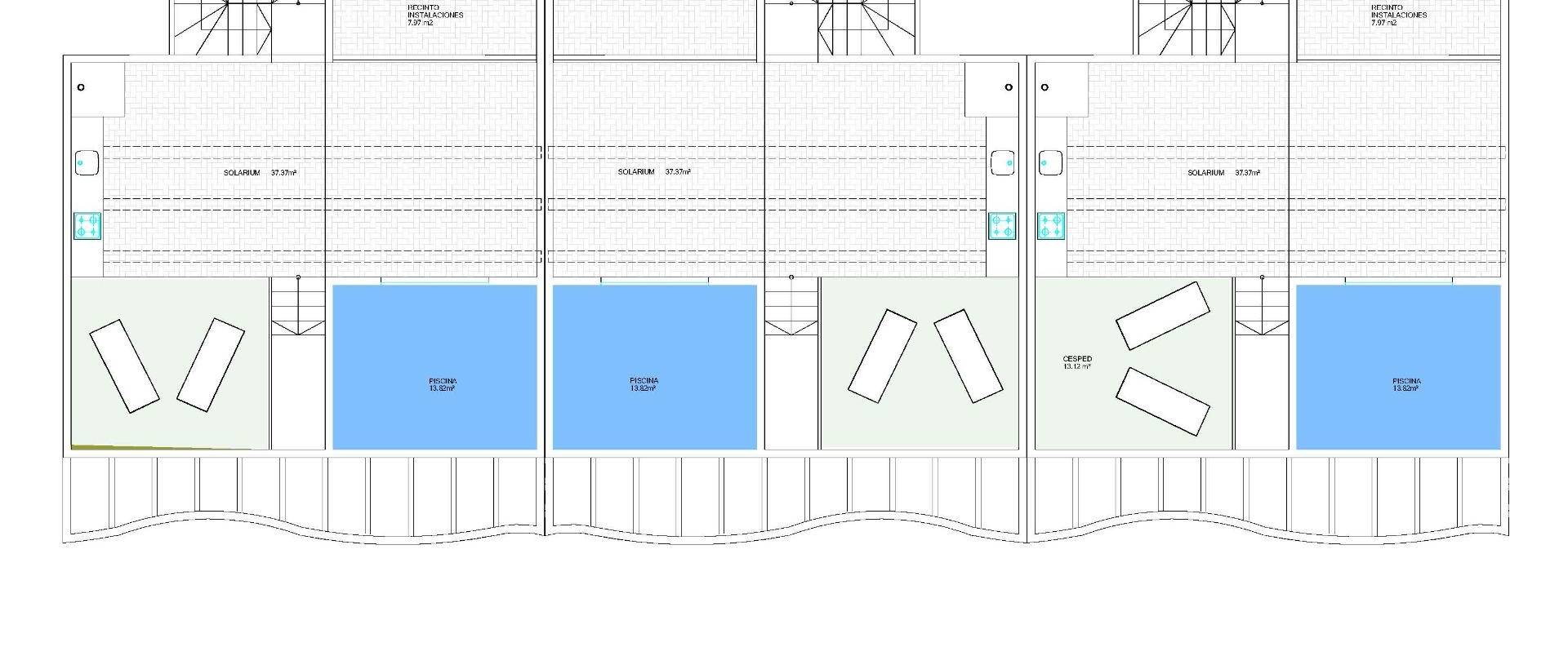 Obra Nueva - Adosado - Pilar de la Horadada - parques de Andromeda