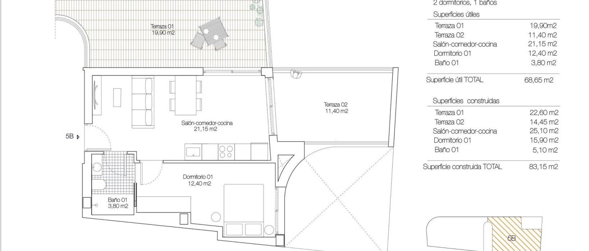 Obra Nueva - Apartmento - Torrevieja - Playa de los locos