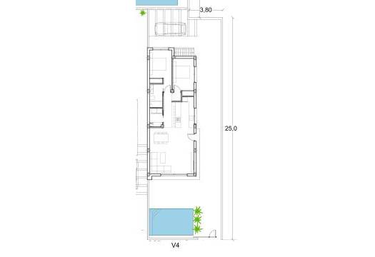 Obra Nueva - Villa / Chalet - Los Alcázares - Serena Golf